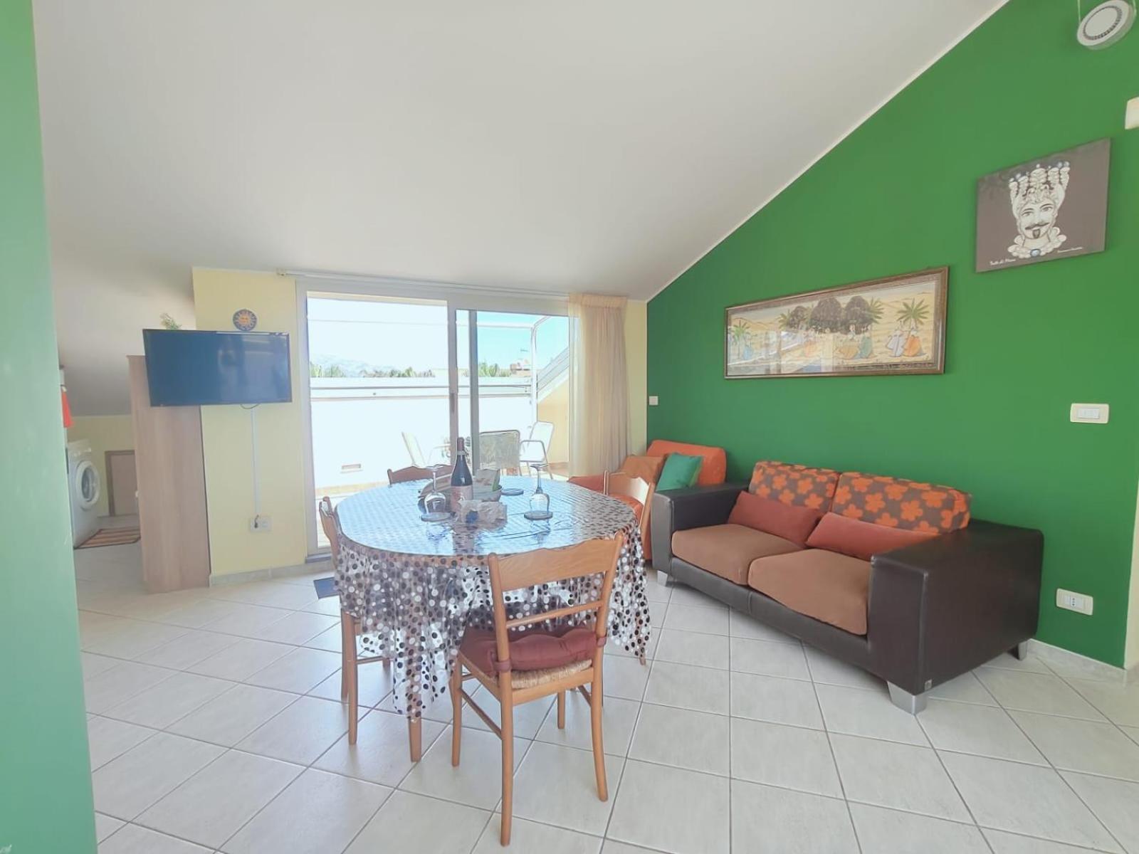 Sicilia, Mansarda Le Due Terrazze Apartment Mascali Exterior foto